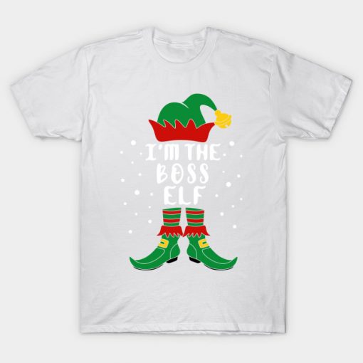 I'm The Boss Elf Family Christmas