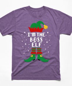 I'm The Boss Elf Family Christmas