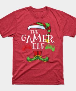 the Gamer Elf Family Matching Christmas