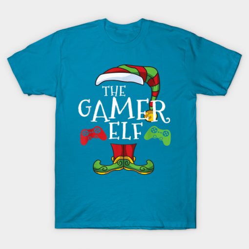 the Gamer Elf Family Matching Christmas