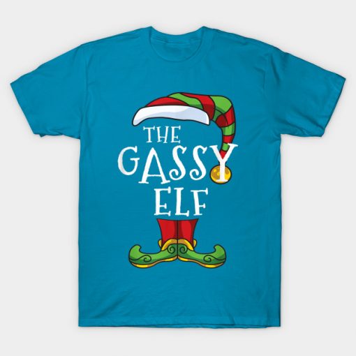 the Gassy Elf Family Matching Christmas