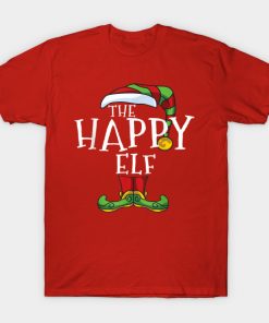 the Happy Elf Family Matching Christmas