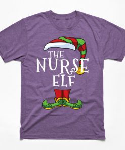 the Nurse Elf Family Matching Christmas