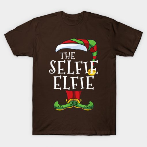the Selfie Elfie Elf Family Matching Christmas
