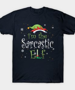 I'm The Sarcastic Elf Christmas Gift Idea Xmas Family