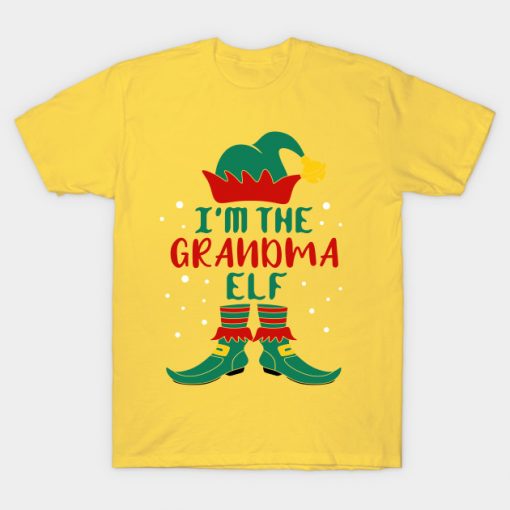 I'm The Grandma Elf Matching Family Christmas
