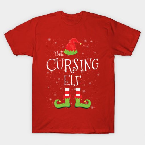 CURSING Elf Family Matching Christmas Group Funny Gift