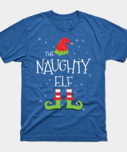 NAUGHTY Elf Family Matching Christmas Group Funny Gift