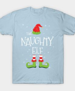 NAUGHTY Elf Family Matching Christmas Group Funny Gift