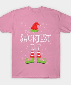 SHORTEST Elf Family Matching Christmas Group Funny Gift