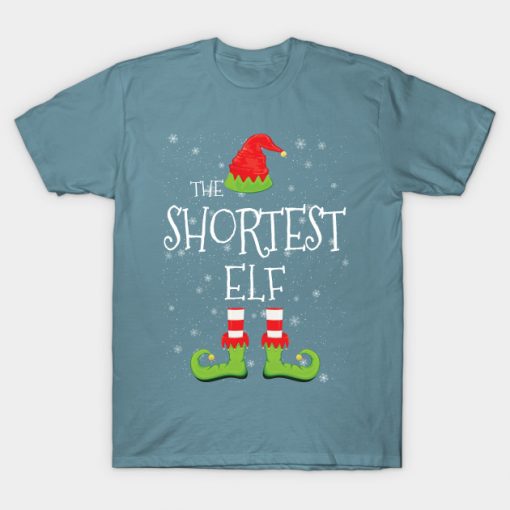 SHORTEST Elf Family Matching Christmas Group Funny Gift