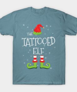 TATTOOED Elf Family Matching Christmas Group Funny Gift