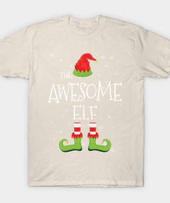 AWESOME Elf Family Matching Christmas Group Funny Gift