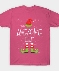 AWESOME Elf Family Matching Christmas Group Funny Gift