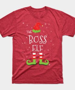 BOSS Elf Family Matching Christmas Group Funny Gift
