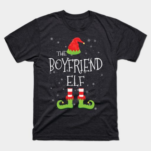 BOYFRIEND Elf Family Matching Christmas Group Funny Gift