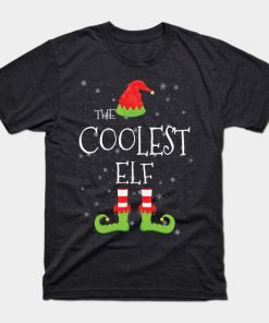 COOLEST Elf Family Matching Christmas Group Funny Gift