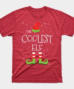 COOLEST Elf Family Matching Christmas Group Funny Gift