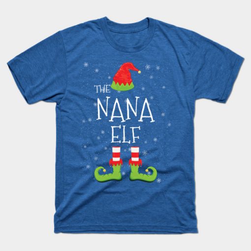 NANA Elf Family Matching Christmas Group Funny Gift