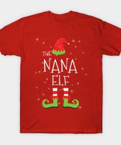 NANA Elf Family Matching Christmas Group Funny Gift