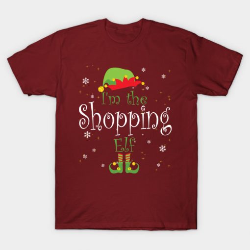 Shopping Elf Matching Family Group Christmas Party Pajama