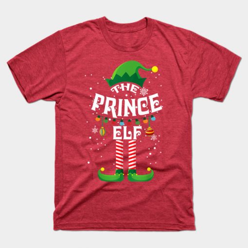 prince elf matching family pajama