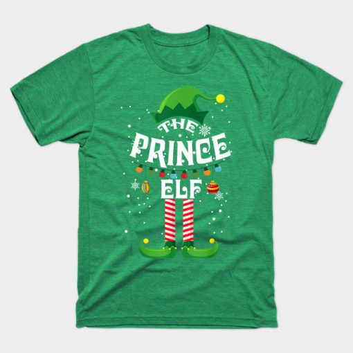 prince elf matching family pajama