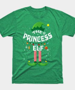 princess elf matching family pajama