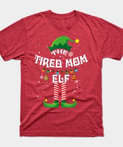 tired mom elf matching family group