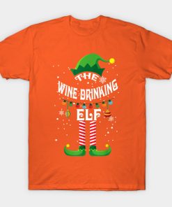 wine drinking elf matching family group