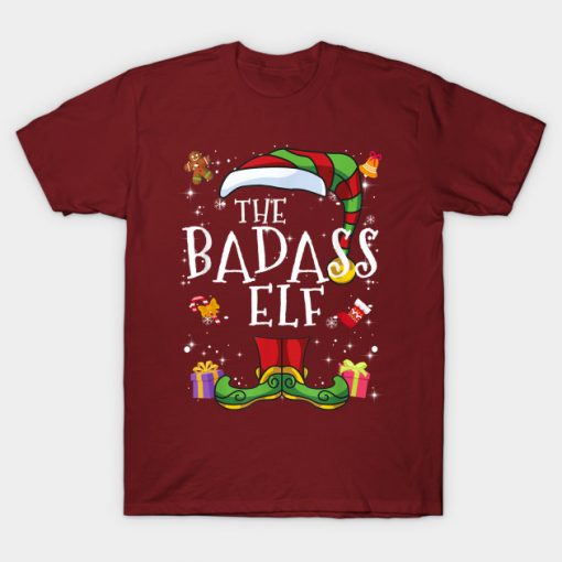 Badass Elf Family Matching Christmas Group Gift Pajama