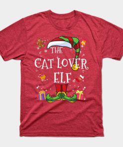 Cat lover Elf Family Matching Christmas
