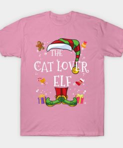 Cat lover Elf Family Matching Christmas