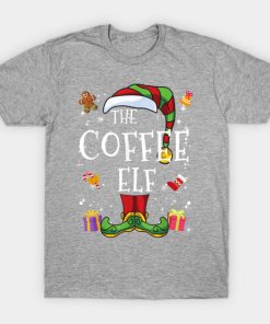 Coffee Elf Family Matching Christmas Group Gift Pajama