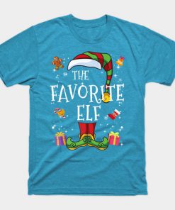Favorite Elf Family Matching Christmas Group Funny Pajama