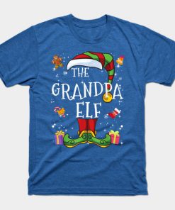 Grandpa Elf Family Matching Christmas Group Gift Pajama