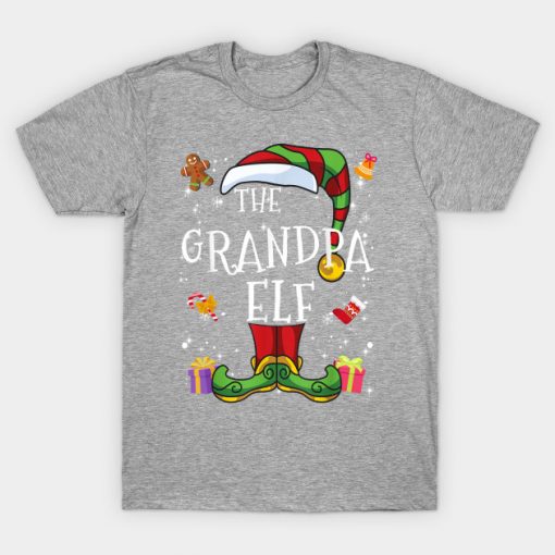 Grandpa Elf Family Matching Christmas Group Gift Pajama