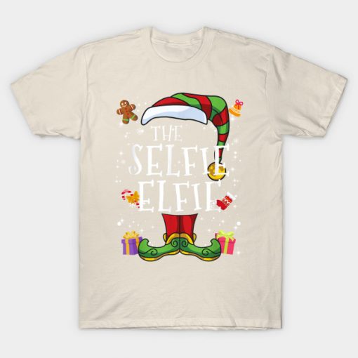 Selfie Elfie Elf Family Matching Christmas Group Gift Pajama