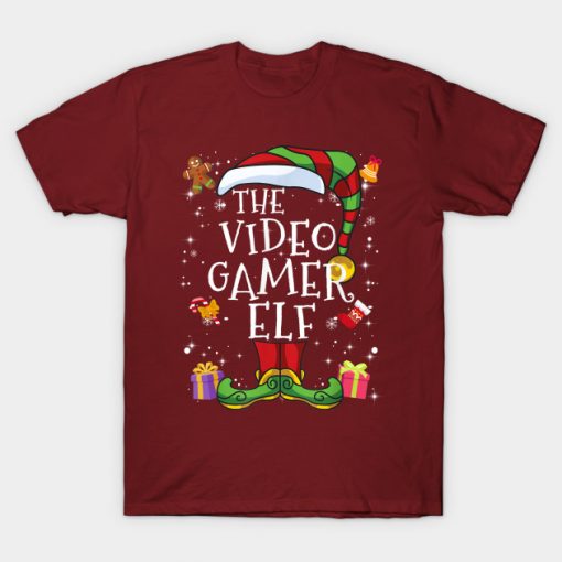 Video Gamer Elf Family Matching