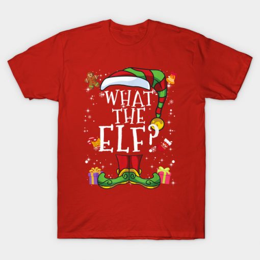 What the Elf Family Matching Christmas Group Gift Pajama