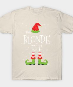 BLONDE Elf Family Matching Christmas Group Funny Giftt