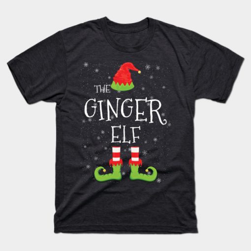 GINGER Elf Family Matching Christmas Group Funny Gift