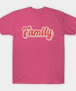 Family Aesthetic Pink Red Retro 80s 90s Pin up Groovy