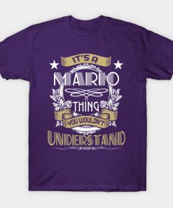 MARIO Thing Wouldn't Understand Family Name