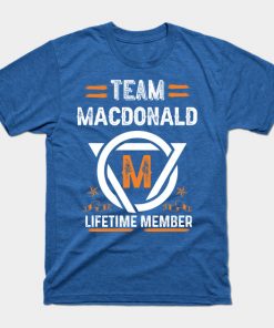 Team macdonald Lifetime Member, Family Name, Surname, Middle name