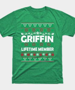 GRIFFIN Lifetime Member Ugly Sweater Christmas First Last Name