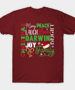 Christmas Peace Laugh Love DARWIN Family Name
