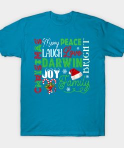 Christmas Peace Laugh Love DARWIN Family Name