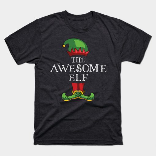 The Awesome Elf Matching Family Christmas Pajama