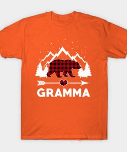 Gramma Bear Buffalo Plaid Matching Family Christmas Pajama